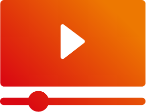 Ícono de una pantalla de video